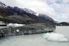Meuller Glacier, Mount Cook, New Zealand.